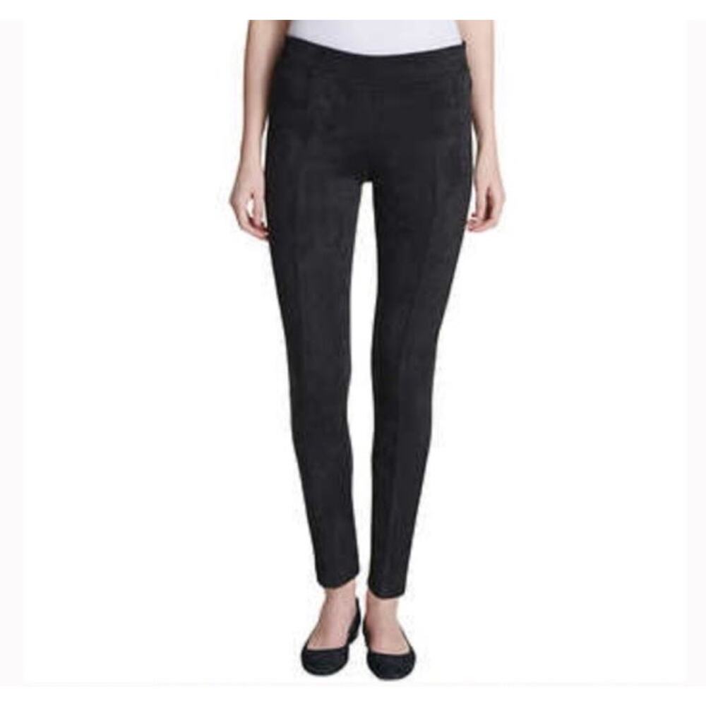 Andrew Marc women's XXL 2x black faux suede leggings new casual ponte